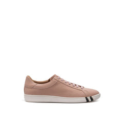 Bally Elegant Pink Leather Sneakers for Women -   -  Bally.