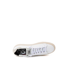 P448 White Leather Sneakers Elegant Casual Footwear -   -  P448.