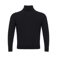 Colombo Italian Cashmere Luxury Black Sweater -   -  Colombo.