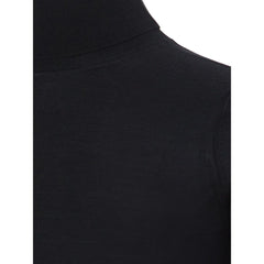Colombo Italian Cashmere Luxury Black Sweater -   -  Colombo.