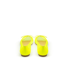 Christian Louboutin Sunshine Yellow Mesh Flat Elegance -   -  Christian Louboutin.
