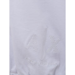 Armani Exchange Chic White Viscose Sweater for Women -   -  Armani Exchange.