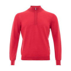 Gran Sasso Elegant Crimson Wool T-Shirt for Men -   -  Gran Sasso.