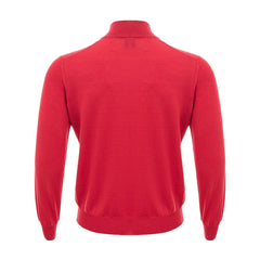 Gran Sasso Elegant Crimson Wool T-Shirt for Men -   -  Gran Sasso.