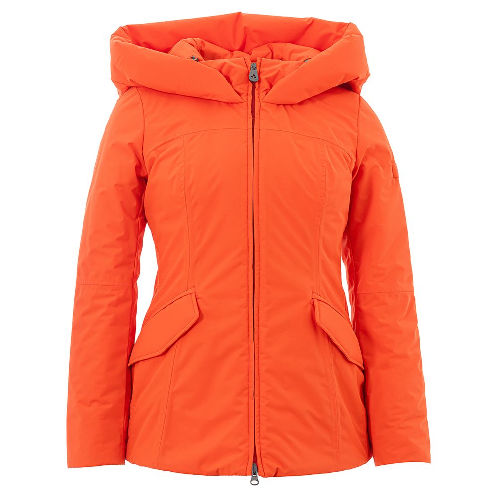 Peuterey Elegant Orange Polyester Jacket for Women -   -  Peuterey.