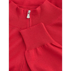 Gran Sasso Elegant Crimson Wool T-Shirt for Men -   -  Gran Sasso.