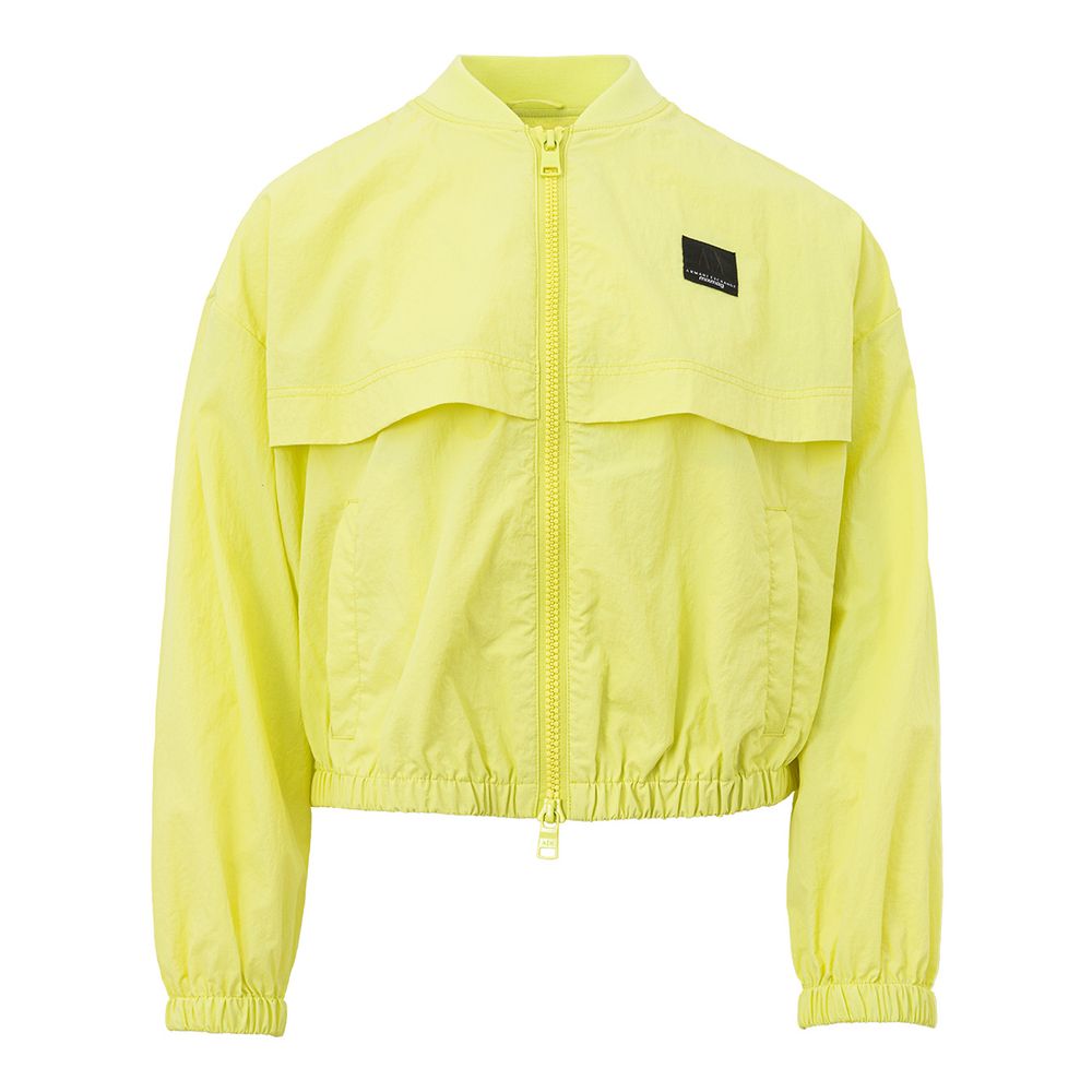 Armani Exchange Chic Yellow Polyamide Jacket for Women -   -  Armani Exchange.