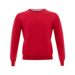 Gran Sasso Elegant Red Wool Sweater for Men -   -  Gran Sasso.