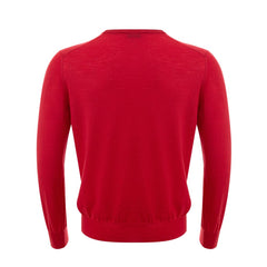 Gran Sasso Elegant Red Wool Sweater for Men -   -  Gran Sasso.