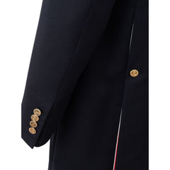 Thom Browne Elegant Wool Jacket in Signature Blue -   -  Thom Browne.