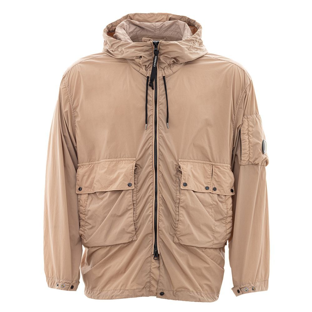 C.P. Company Elevated Urban Style Beige Polyamide Jacket -   -  C.P. Company.