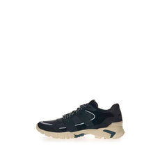 Lardini Black Suede Leather Sneaker -   -  Lardini.