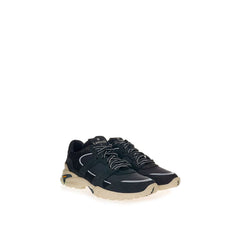 Lardini Black Suede Leather Sneaker -   -  Lardini.