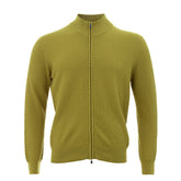 Gran Sasso Elegant Yellow Cotton Cardigan for Men -   -  Gran Sasso.