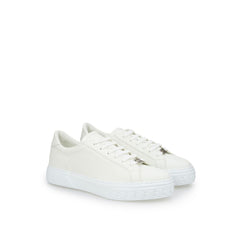 Casadei Sleek White Leather Sneakers -   -  Casadei.
