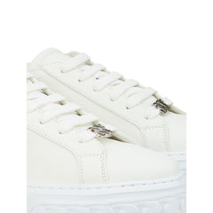 Casadei Sleek White Leather Sneakers -   -  Casadei.