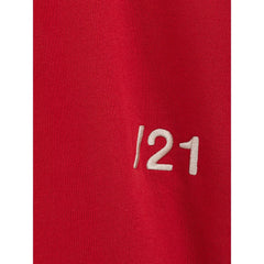 Ambush Elevated Red Cotton Sweater -   -  Ambush.