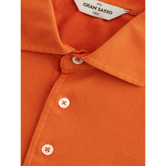 Gran Sasso Elegant Orange Cotton Polo for Men -   -  Gran Sasso.