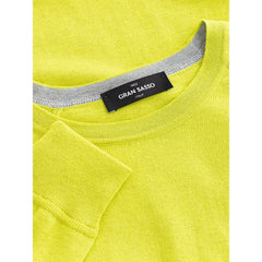 Gran Sasso Sunny Yellow Italian Cotton Sweater -   -  Gran Sasso.