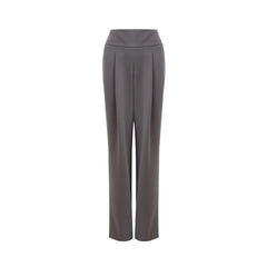 Lardini Chic Gray Wool Trousers for Sophisticated Style -   -  Lardini.