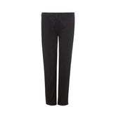 Lardini Italian Elegance Cotton Black Trousers -   -  Lardini.