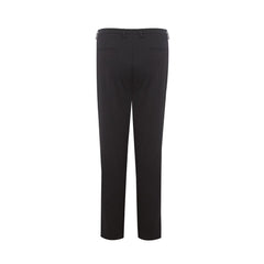 Lardini Italian Elegance Cotton Black Trousers -   -  Lardini.