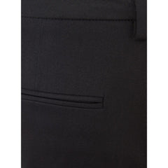 Lardini Italian Elegance Cotton Black Trousers -   -  Lardini.
