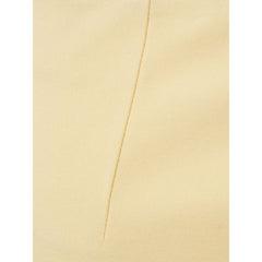 Lardini Elegant Yellow Viscose Skirt for Women -   -  Lardini.