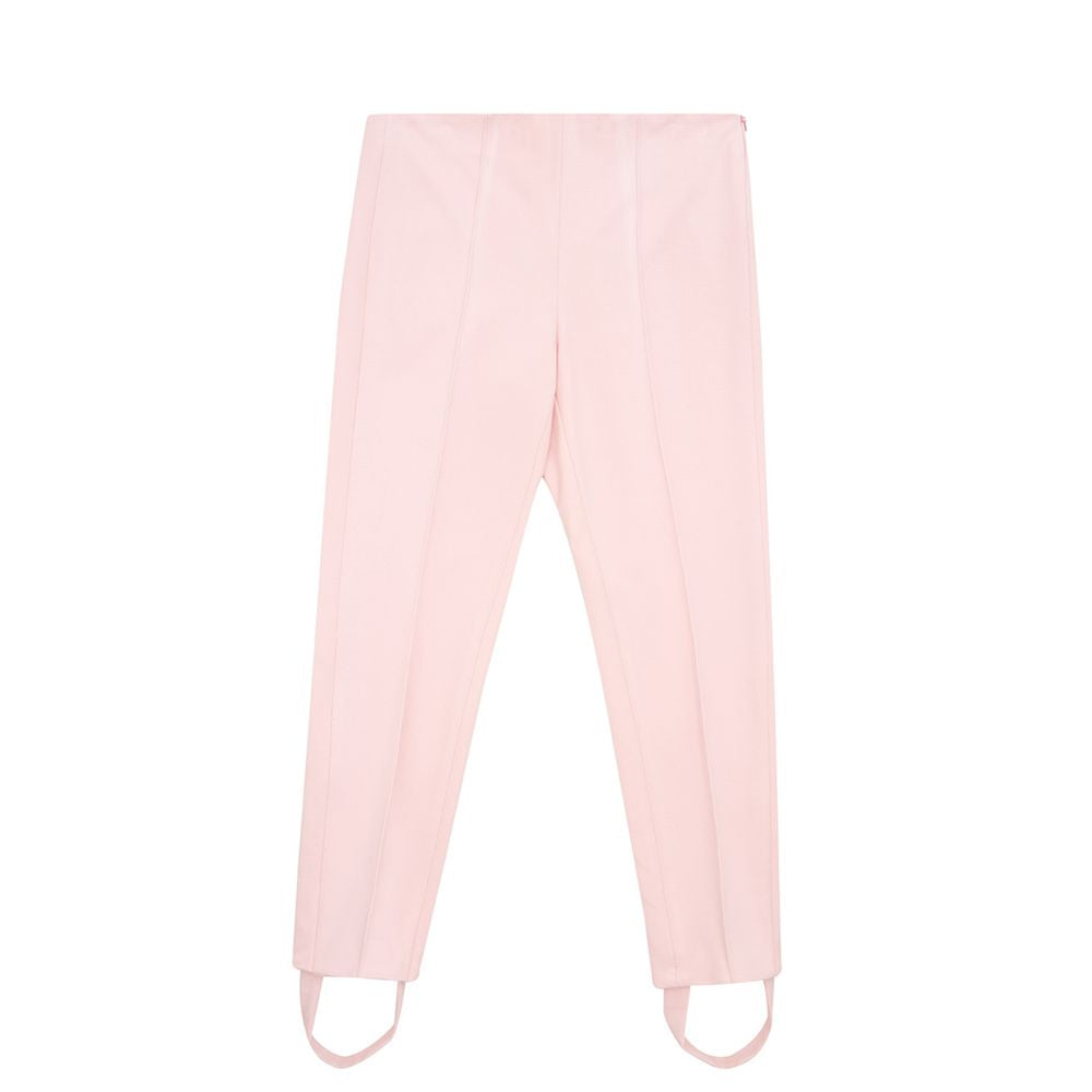 Lardini Elegant Pink Viscose Pants for Chic Style -   -  Lardini.