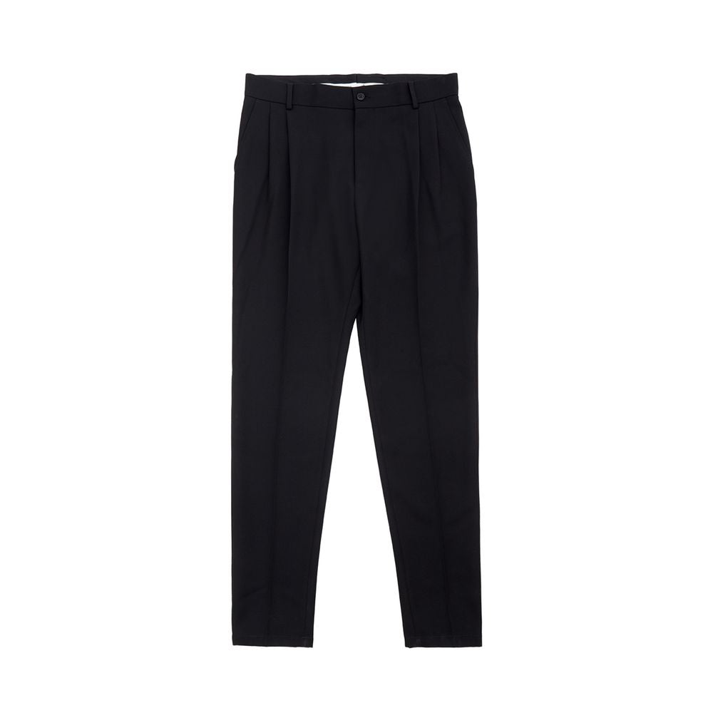 Dolce & Gabbana Elegant Polyester Black Pants for Men -   -  Dolce & Gabbana.