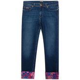 Versace Jeans Blue Cotton Jeans Denim -   -  Versace Jeans.