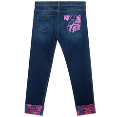 Versace Jeans Blue Cotton Jeans Denim -   -  Versace Jeans.