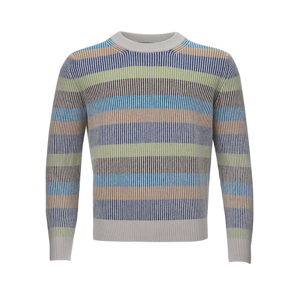 Gran Sasso Elegant Multicolor Cashmere Sweater for Men -   -  Gran Sasso.