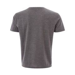 Lardini Elegant Gray Woolen Designer T-Shirt -   -  Lardini.