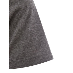 Lardini Elegant Gray Woolen Designer T-Shirt -   -  Lardini.
