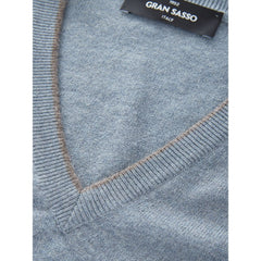 Gran Sasso Elegant Cashmere Sweater in Chic Gray -   -  Gran Sasso.