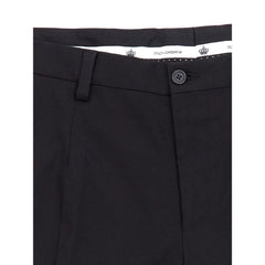 Dolce & Gabbana Elegant Black Cotton Pants for Men -   -  Dolce & Gabbana.