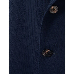 Lardini Blue Cotton Blazer -   -  Lardini.