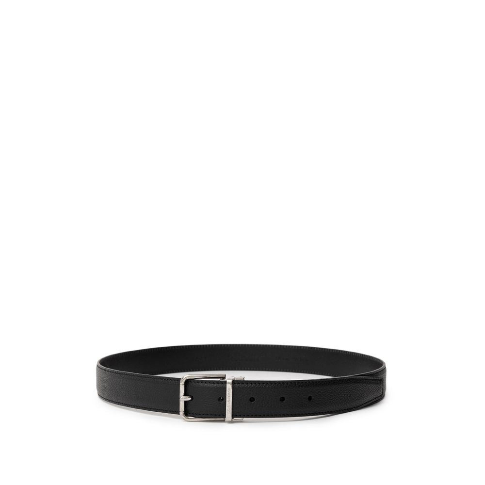 Dolce & Gabbana Black Leather Belt -   -  Dolce & Gabbana.