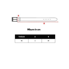 Dolce & Gabbana Black Leather Belt -   -  Dolce & Gabbana.