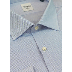 Bagutta Blue Cotton Men's Shirt -   -  Bagutta.