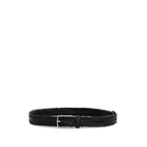 Bottega Veneta Black Leather Belt -   -  Bottega Veneta.