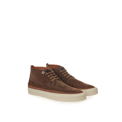 Lardini Elegant Suede Sneakers in Rich Brown -   -  Lardini.