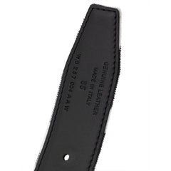 Tom Ford Black And White Leather Belt -   -  Tom Ford.