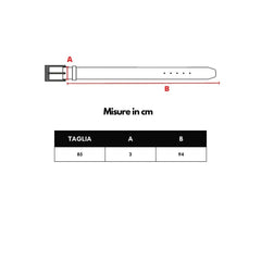 Tom Ford Black And White Leather Belt -   -  Tom Ford.