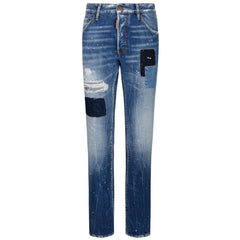 Dsquared² Blue Cotton Jeans & Pant -   -  Dsquared².