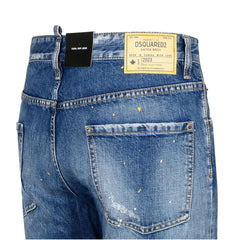 Dsquared² Blue Cotton Jeans & Pant -   -  Dsquared².