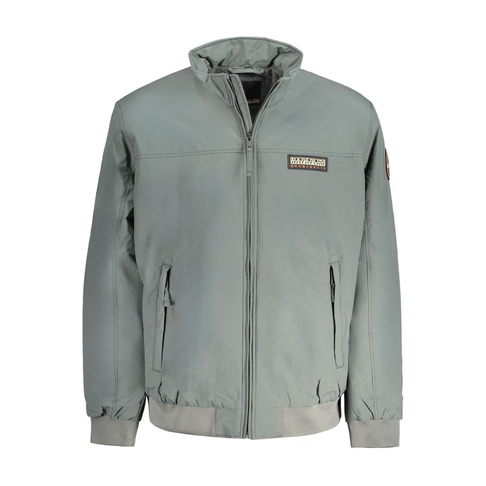 Napapijri Green Polyamide Men Jacket -   -  Napapijri.