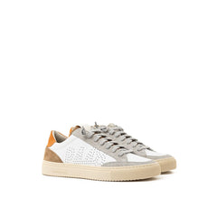 P448 White Leather Sneaker -   -  P448.
