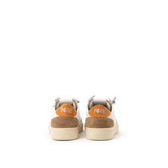 P448 White Leather Sneaker -   -  P448.